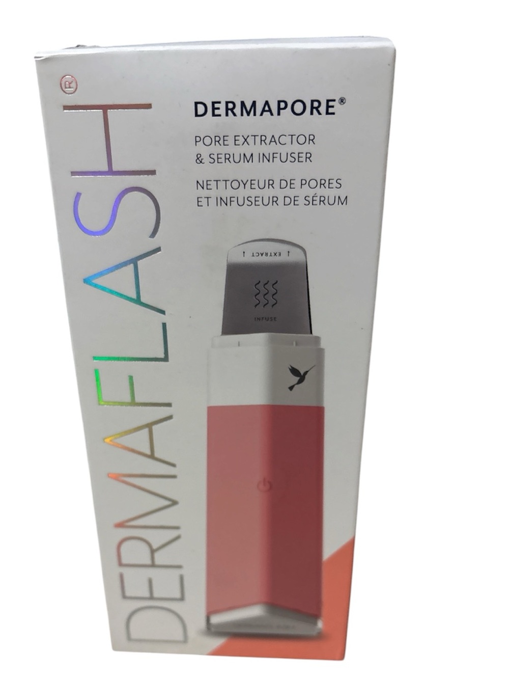 DERMAPORE Pink Pore Extractor & Serum Infuser — Dermaflash